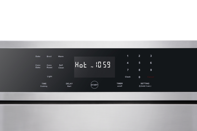 Thor Kitchen 30 Inch Professional Self-cleaning Electric Wall Oven Thor Kitchen - Stainless Steel (HEW3001)