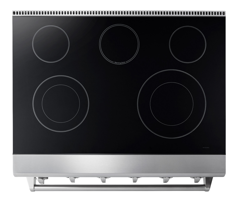 THOR KITCHEN 36-inch Electric Range Professional - Stainless Steel (HRE3601)