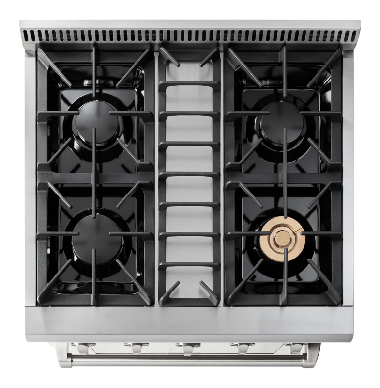 Thor Kitchen Thor Kitchen 30-Inch Professional Liquid Propane Range (Discontinued) - Stainless Steel (HRG3080ULP)