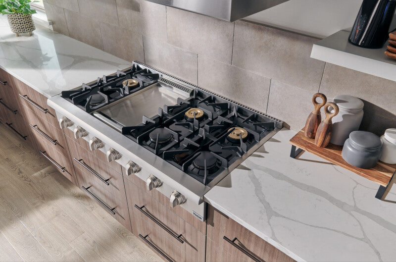 Thor Kitchen 48 Inch Professional Gas Rangetop Thor Kitchen - Stainless Steel (HRT4806U)