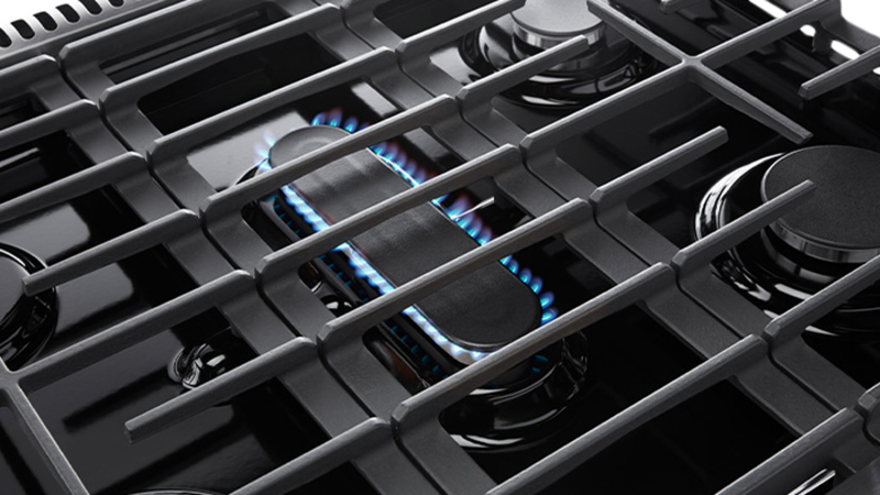 Thor Kitchen 30 Inch Gas Range, 5 Burner Convection Oven Thor Kitchen - Stainless Steel (LRG3001U)