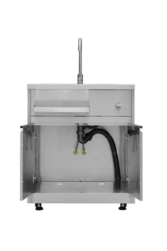 THOR KITCHEN Outdoor Kitchen Sink Cabinet In Stainless Steel - Stainless Steel (MK01SS304)