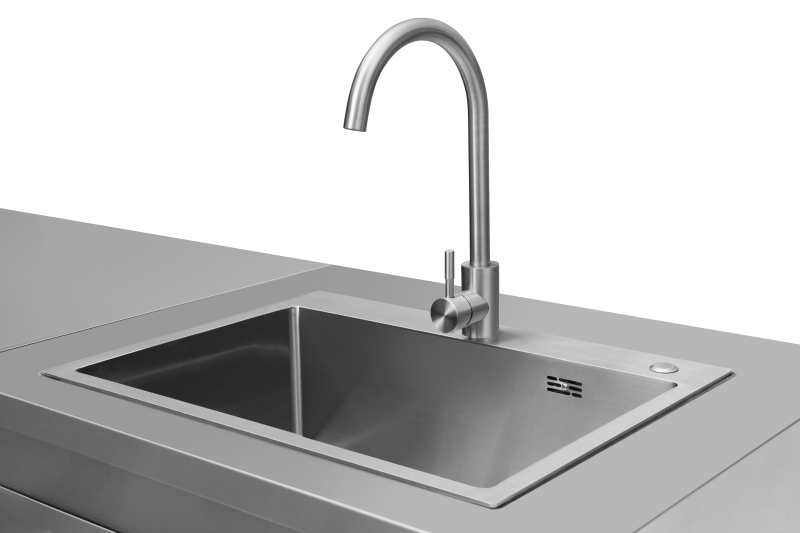 THOR KITCHEN Outdoor Kitchen Sink Cabinet In Stainless Steel - Stainless Steel (MK01SS304)