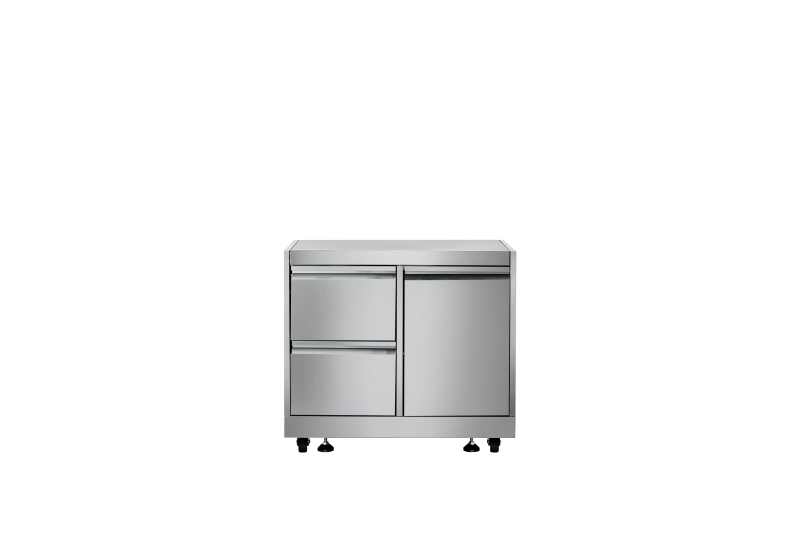 Thor Kitchen Outdoor Kitchen Bbq Grill Cabinet In Stainless Steel - Stainless Steel (MK03SS304)