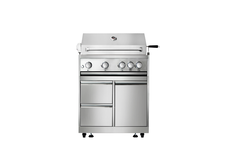 THOR KITCHEN Outdoor Kitchen BBQ Grill Cabinet in Stainless Steel - Other (MK03SS304)