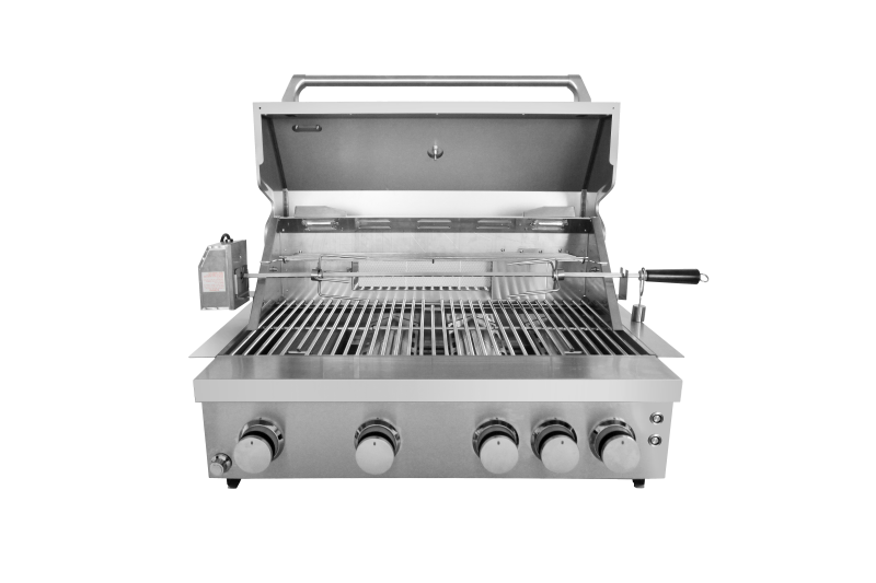 Thor Kitchen 32 Inch Outdoor Kitchen Gas Bbq Grill With 4 Burners - Stainless Steel (MK04SS304)