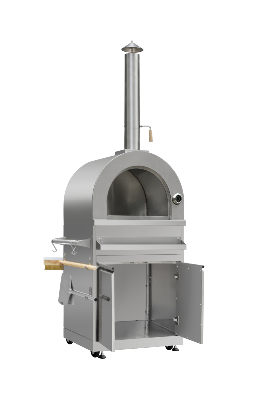 Thor Kitchen Outdoor Kitchen Pizza Oven And Cabinet - Stainless Steel (MK07SS304)