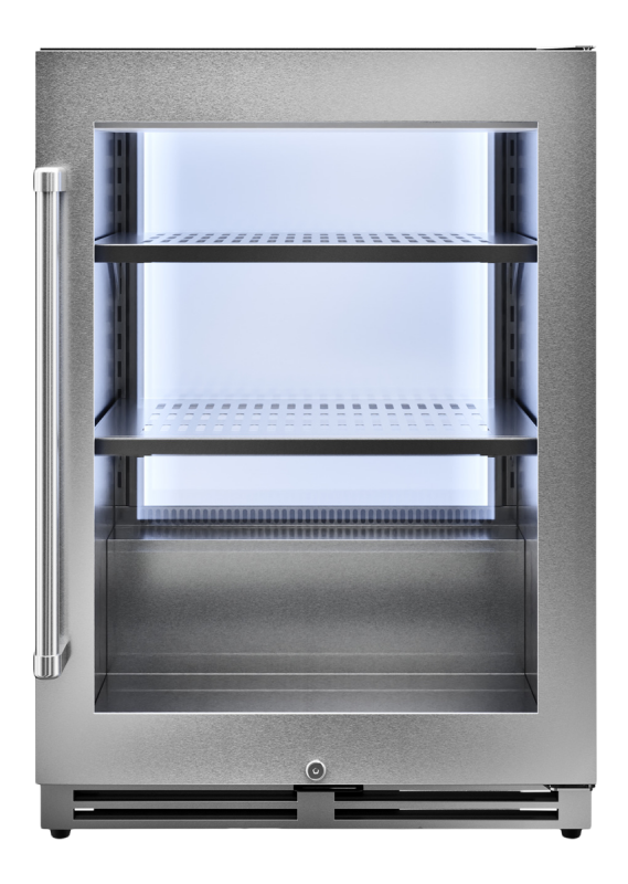 THOR KITCHEN 24 Inch Professional Undercounter Beverage Cooler - Other (TBR24U)