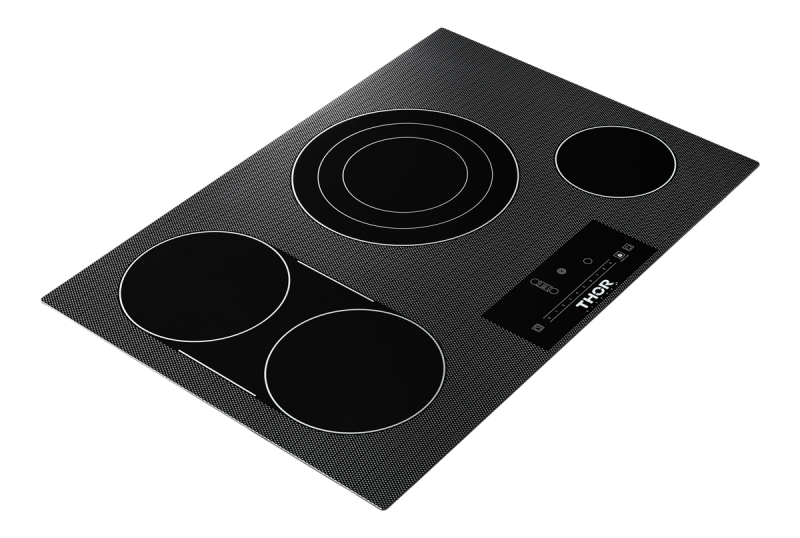 THOR KITCHEN 30 Inch Professional Electric Cooktop Thor Kitchen - Black (TEC30)