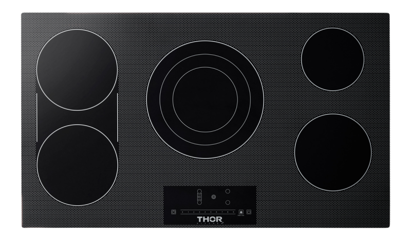 THOR KITCHEN 36 Inch Professional Electric Cooktop Thor Kitchen - Black (TEC36)