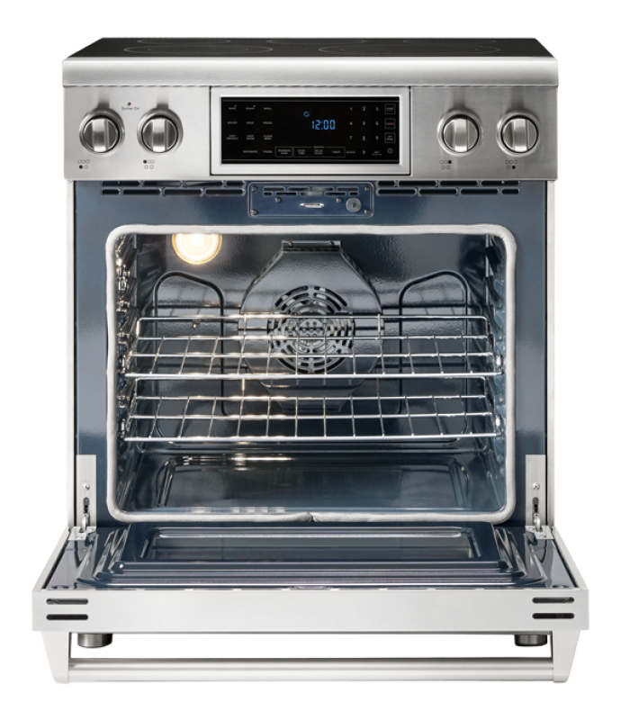 THOR KITCHEN 30 Inch Tilt Panel Electric Range Professional - Stainless Steel (TRE3001)