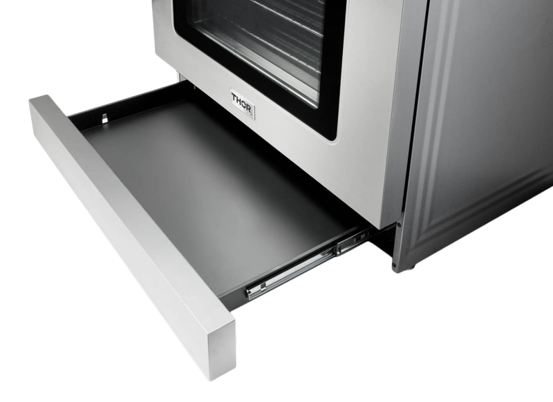 Thor Kitchen 36 Inch Tilt Panel Gas Range Professional - Stainless Steel (TRG3601)