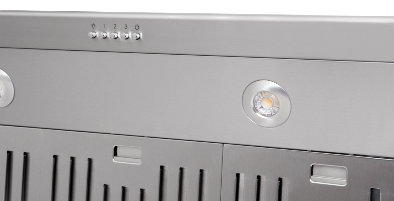 THOR KITCHEN 36 Inch Professional Range Hood, 11 Inches Tall In Stainless Steel - Stainless Steel (TRH3606)