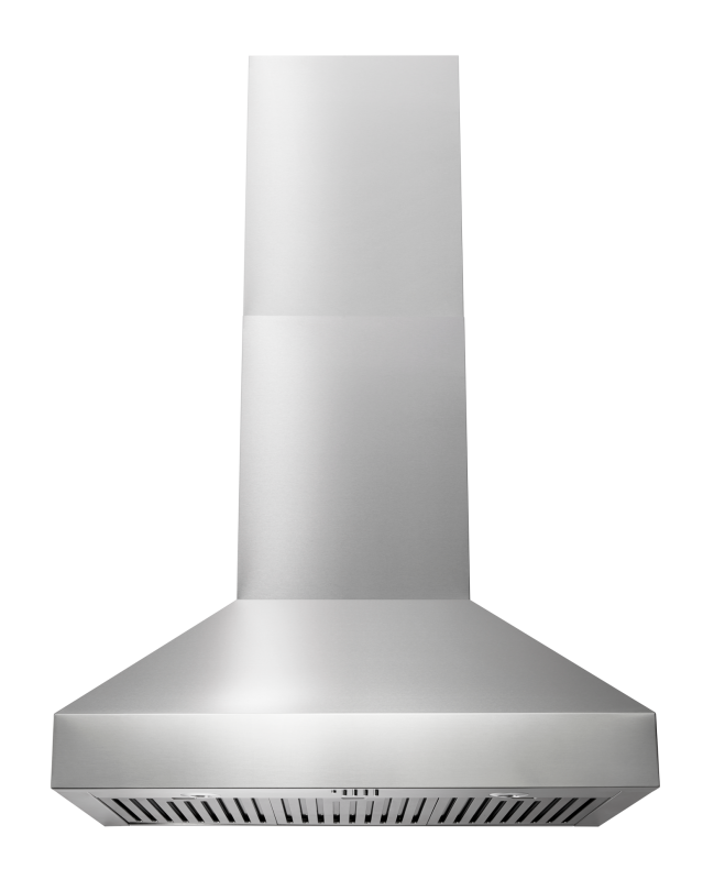 THOR KITCHEN 36 Inch Professional Wall Mount Pyramid Range Hood - Stainless Steel (TRH36P)