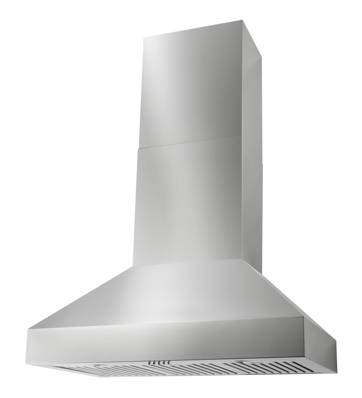 THOR KITCHEN 36 Inch Professional Wall Mount Pyramid Range Hood - Stainless Steel (TRH36P)