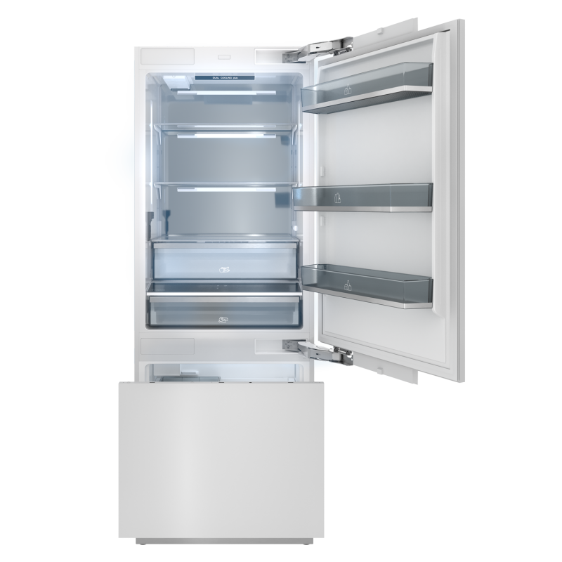 THOR KITCHEN 30-inch Built-in Panel-ready Bottom Mount Refrigerator - Panel Ready (XRF3016BBP)