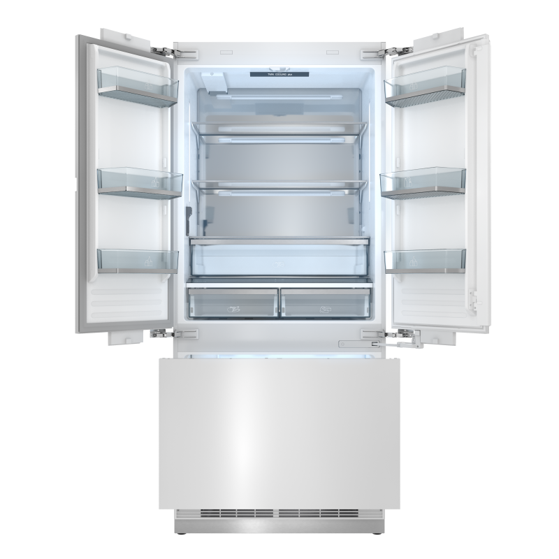 THOR KITCHEN 36-inch French Door Built-in Refrigerator, Panel Ready - Panel Ready (XRF3619BFP)