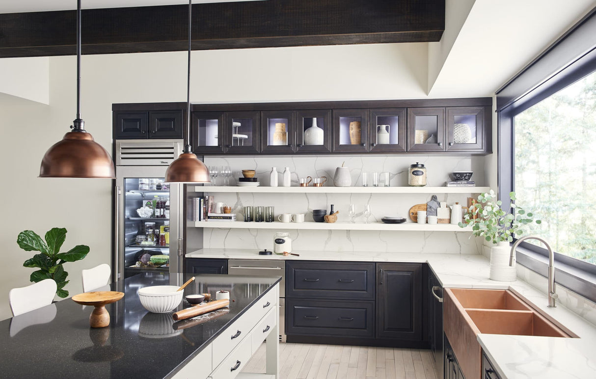 TRUE RESIDENTIAL 24″ Glass Door Refrigerator Column - Stainless Steel (TR24REFRSGA)