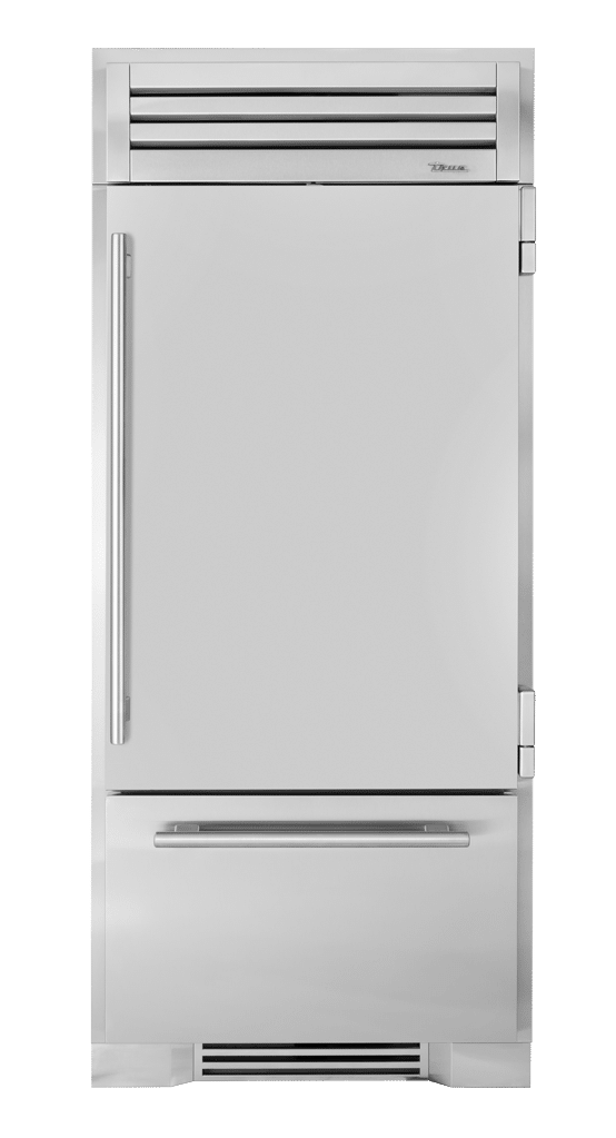 True Residential 36″ Refrigerator with Bottom Freezer - Stainless Steel (TR36RBFRSSA)