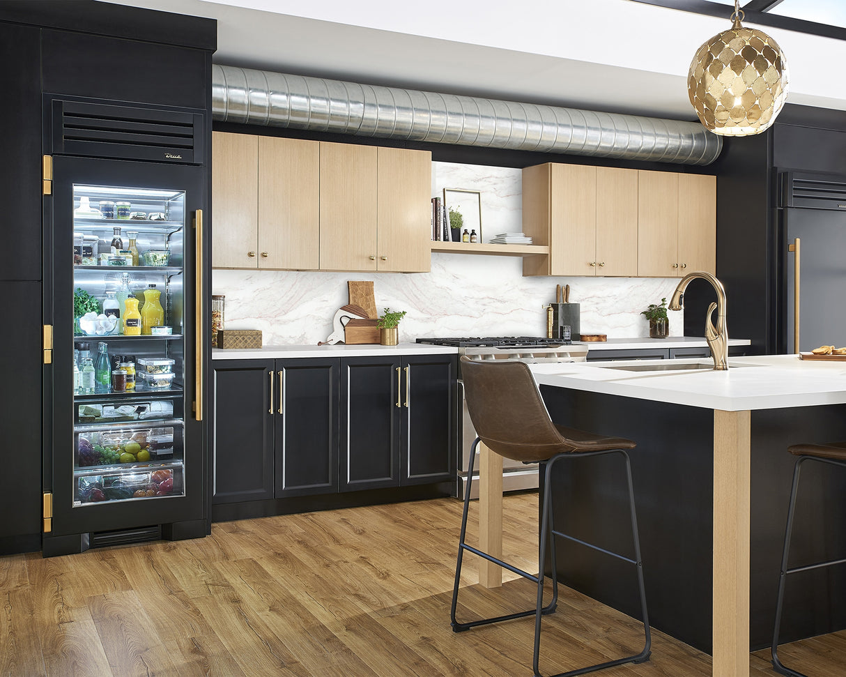 TRUE RESIDENTIAL 36″ Refrigerator Column Solid Stainless - Stainless Steel (TR36REFRSSC)