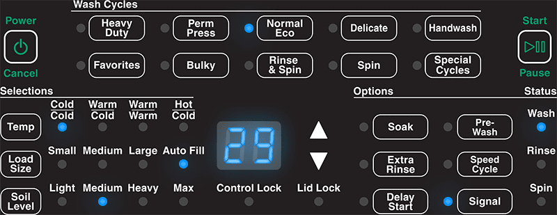 SPEED QUEEN Ultra-Quiet Top Load Washer with  Perfect Wash -  (TR7003WN)