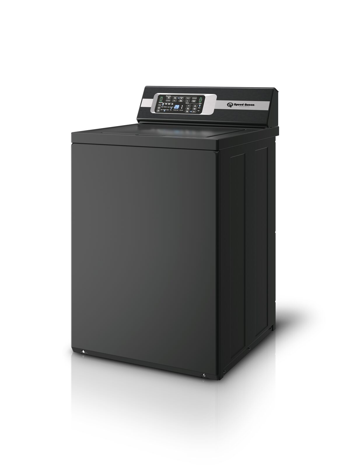 Speed Queen TR7 Ultra-Quiet Top Load Washer with Speed Queen® Perfect Wash™ and Delayed Lid-Lock - Matte Black (TR7006BN)