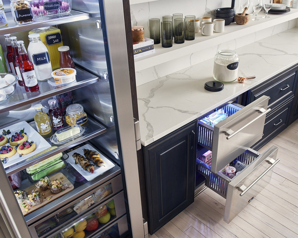 TRUE RESIDENTIAL 24″ Undercounter Freezer Solid Stainless - Stainless Steel (TUF24RSSC)