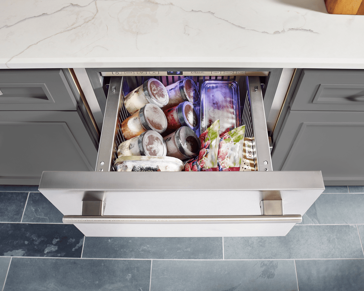 True Residential 24″ Undercounter Freezer Solid Stainless - Stainless Steel (TUF24RSSC)