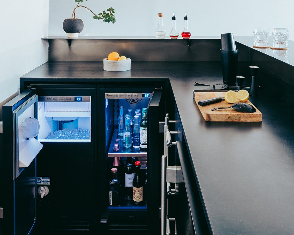 TRUE RESIDENTIAL 15″ Clear Ice Machine Solid Stainless - Stainless Steel (TUI15RSSD)