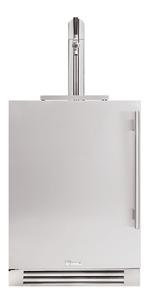 True Residential 24″ Single Tap Beverage Dispenser Solid Stainless - Stainless Steel (TUR24BDLSSC)