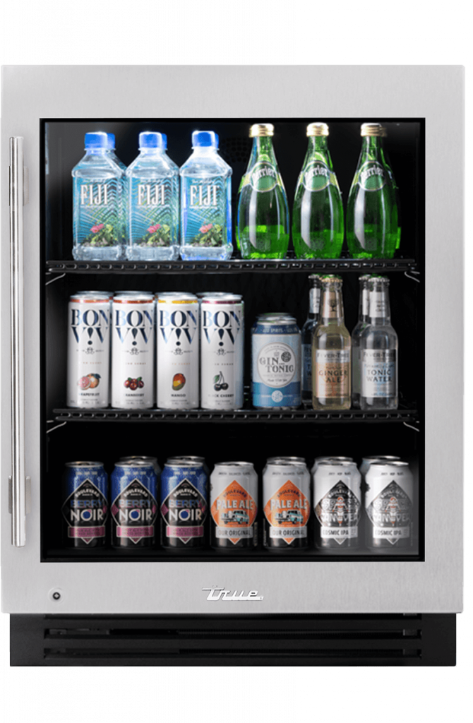 True Residential 24″ ADA Height Undercounter Refrigerator Stainless Glass - Stainless Steel (TURADA24RGAS)
