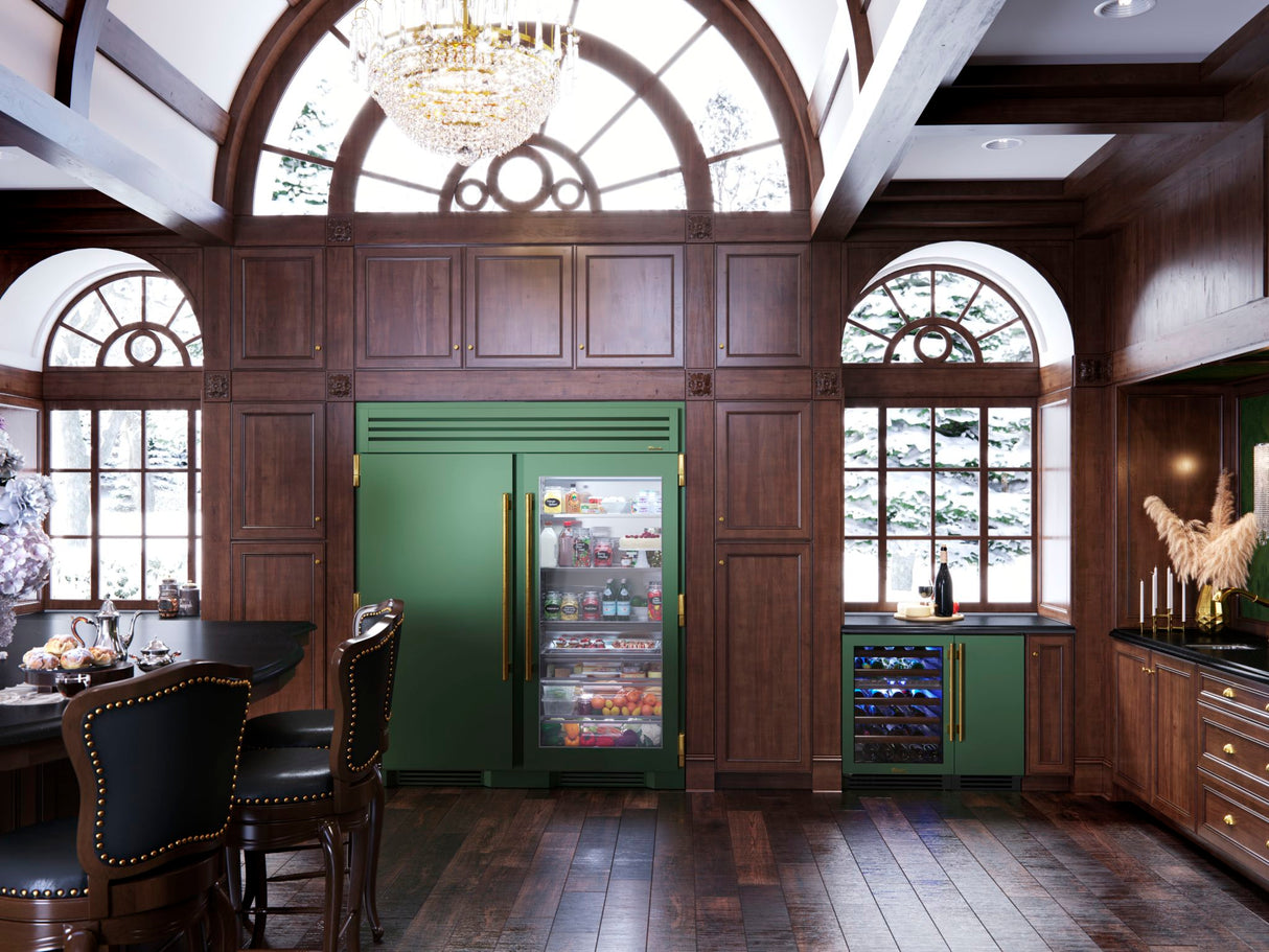 TRUE RESIDENTIAL 15″ Wine Cabinet Stainless Glass - Stainless Steel (TWC15LSGC)