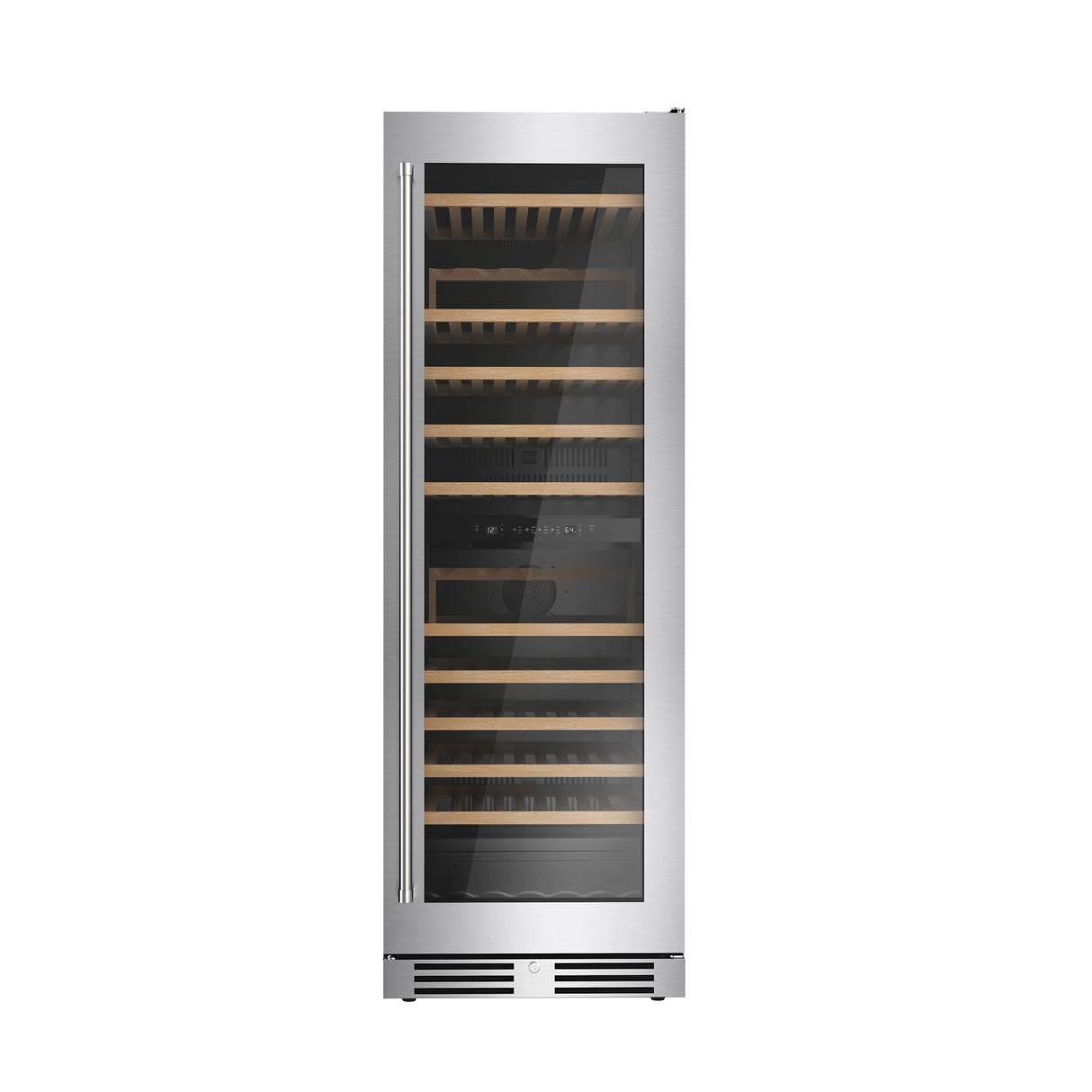 Thor Kitchen 24 Inch Freestanding Dual Zone Wine Cellar, 115 Bottle Capacity Thor Kitchen - Panel Ready (TWC2470D)