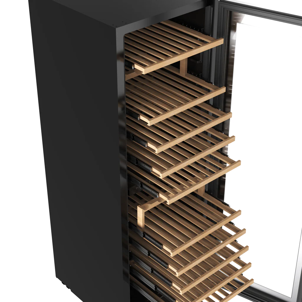 Thor Kitchen 24 Inch Freestanding Dual Zone Wine Cellar, 115 Bottle Capacity Thor Kitchen - Panel Ready (TWC2470D)