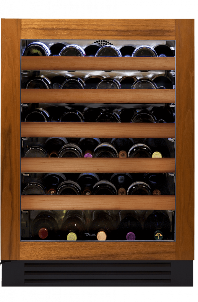 TRUE RESIDENTIAL 5.5 cu. ft. 24″ Wine Cabinet Overlay Glass With Left Hinge - Other (TWC24LOGC)