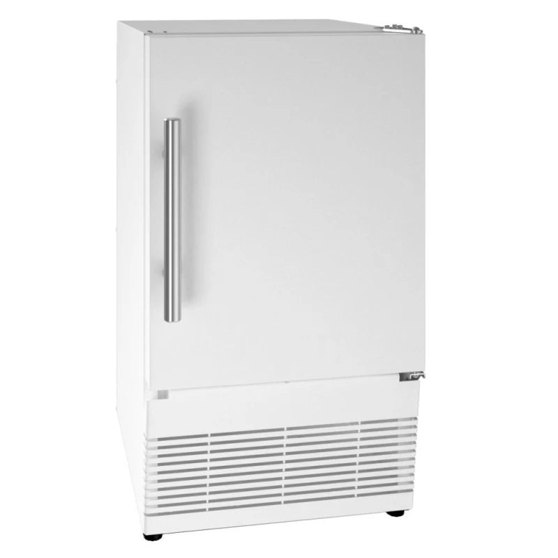 U-Line 15" Crescent Ice Maker in White Solid - White Solid (UACR015WS01A)