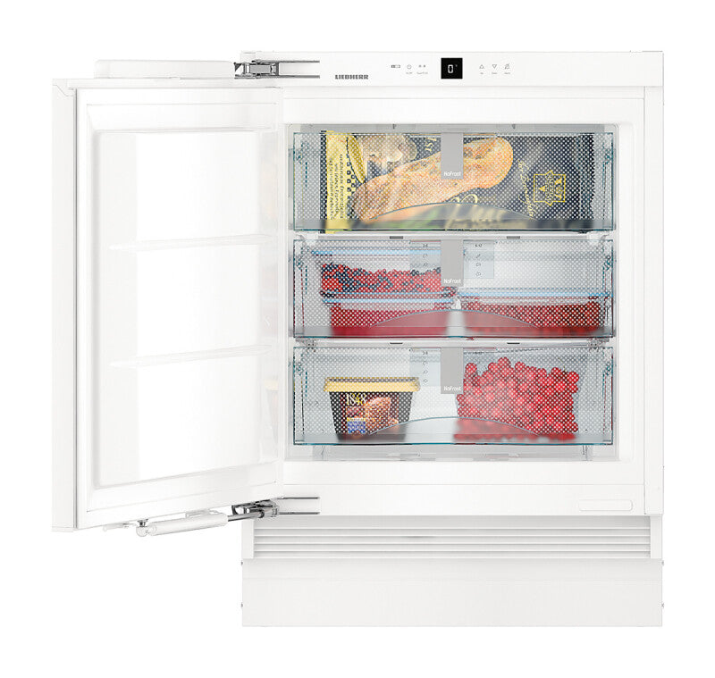 LIEBHERR Integrated under-worktop freezer with NoFrost - Stainless Steel (UF501)