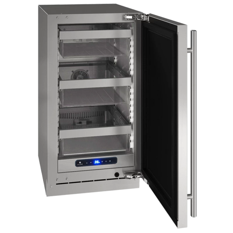 U-Line 18" Refrigerator in Stainless Frame - Other (UHRE518SG01A)