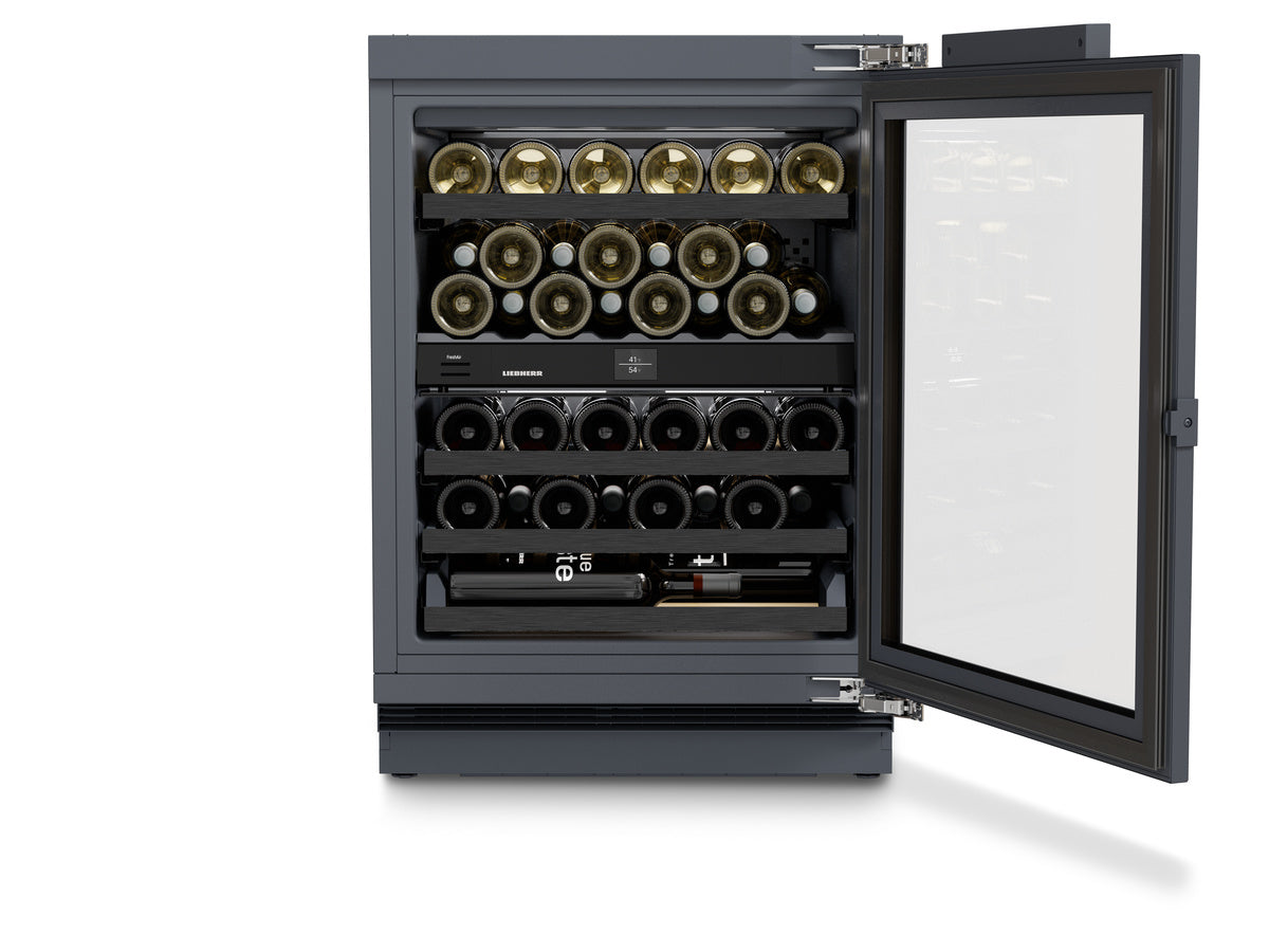 Liebherr Wine fridge suitable for undercounter installation for wine tempering, Right Hinged - Panel ready (UW3720)