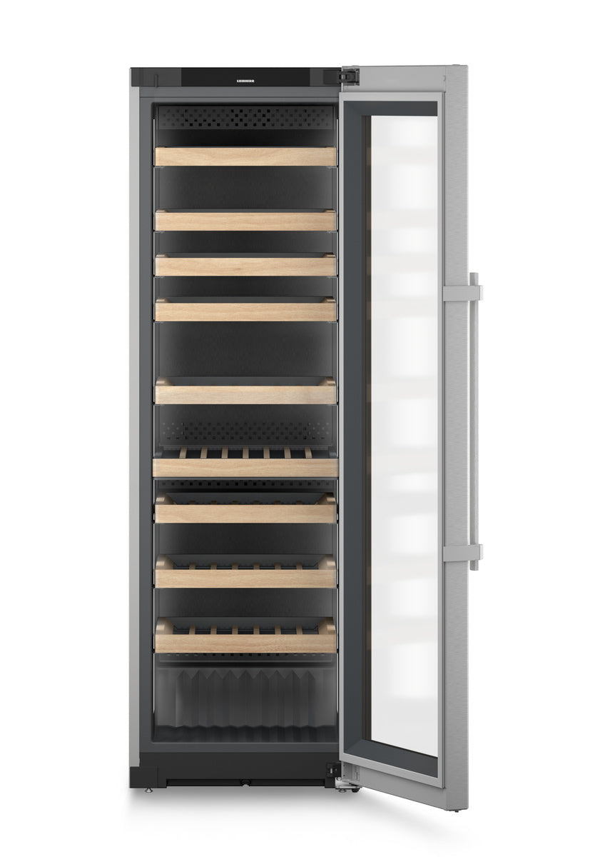Liebherr Freestanding Wine, Right Hinged - Stainless Frame (W5270)