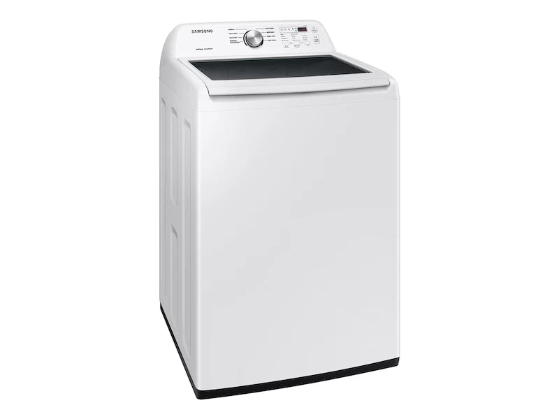 Samsung 4.4 cu. ft. Top Load Washer with ActiveWave™ Agitator and Soft-Close Lid in White - White (WA44A3205AWA4)