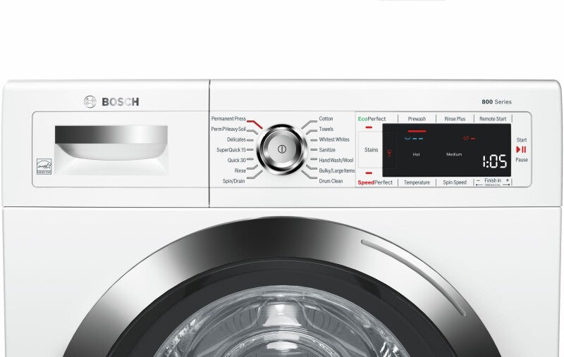 Bosch Bosch 800 Series Compact Washer 24" 1400 rpm - White (WAW285H2UC)