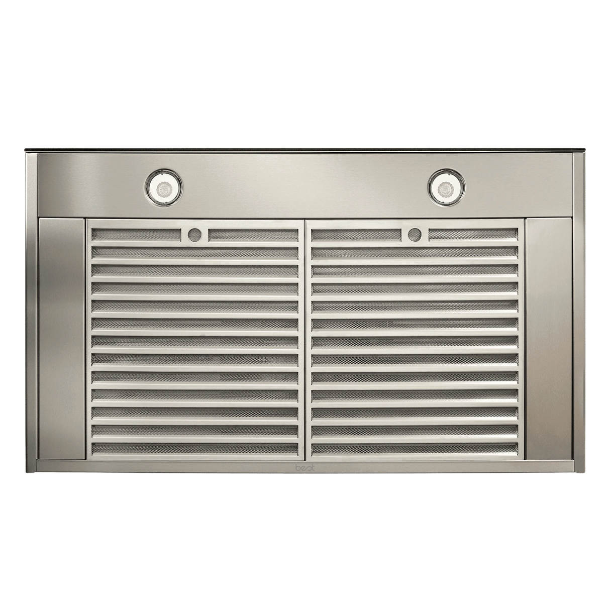 BEST RANGE HOODS 36-inch 650 Max Blower Cfm Stainless Steel Chimney Range Hood With Purled™ Light System And Black Glass (wcb3 Series) - Stainless Steel and Black Glass (WCB3I36SBB)