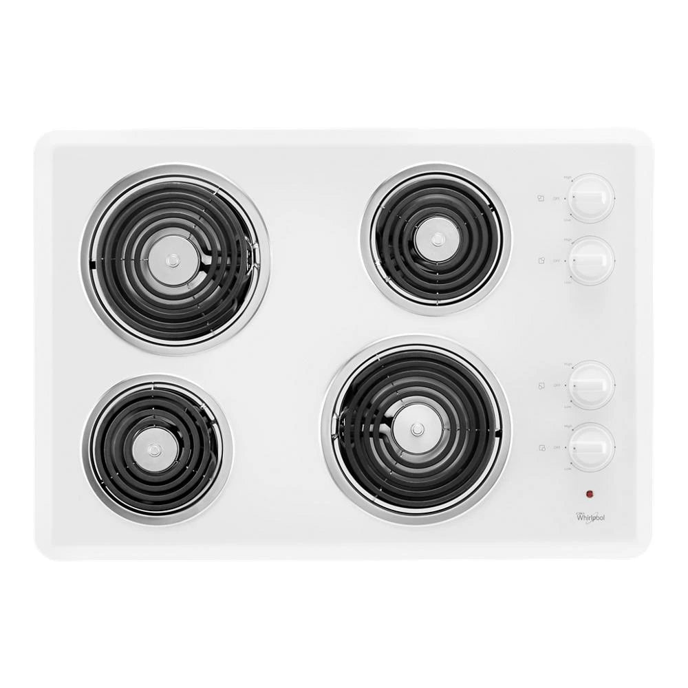 WHIRLPOOL Whirlpool® 30" Electric Cooktop - White (WCC31430AW)