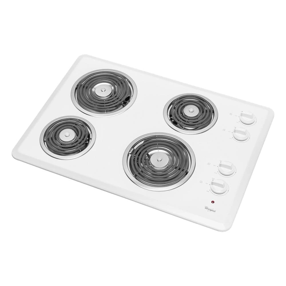 Whirlpool 30" Electric Cooktop - White (WCC31430AW)