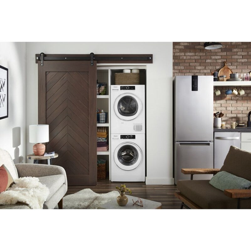 Whirlpool 4.3 Cu. Ft. 24" Small Space Ventless Dryer - White (WCD5090JW)