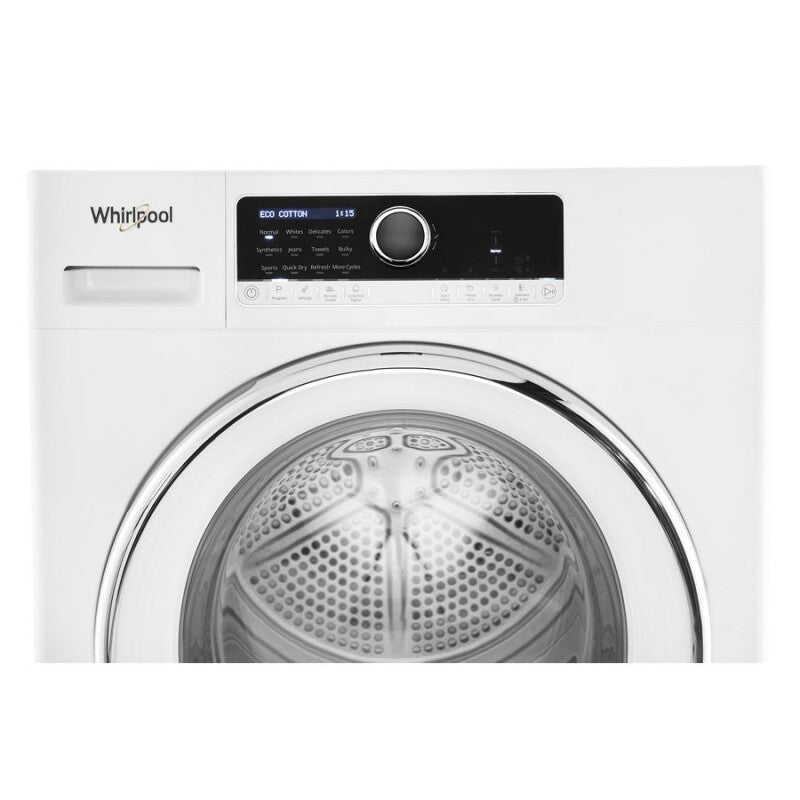 Whirlpool 4.3 Cu. Ft. 24" Small Space Ventless Dryer - White (WCD5090JW)