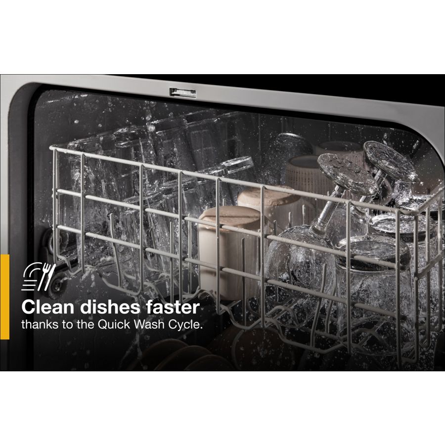WHIRLPOOL ENERGY STAR® Certified Quiet Dishwasher with Heated Dry - Stainless Steel (WDF332PAMS)
