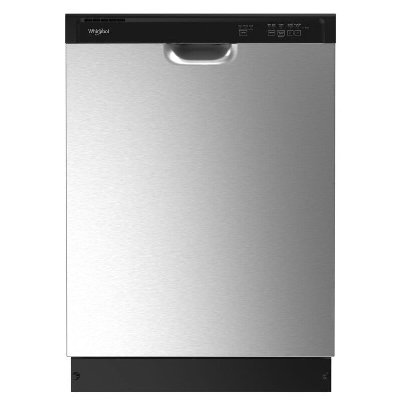 WHIRLPOOL Quiet Dishwasher with Heat Dry - Stainless Steel (WDF332PAMS)