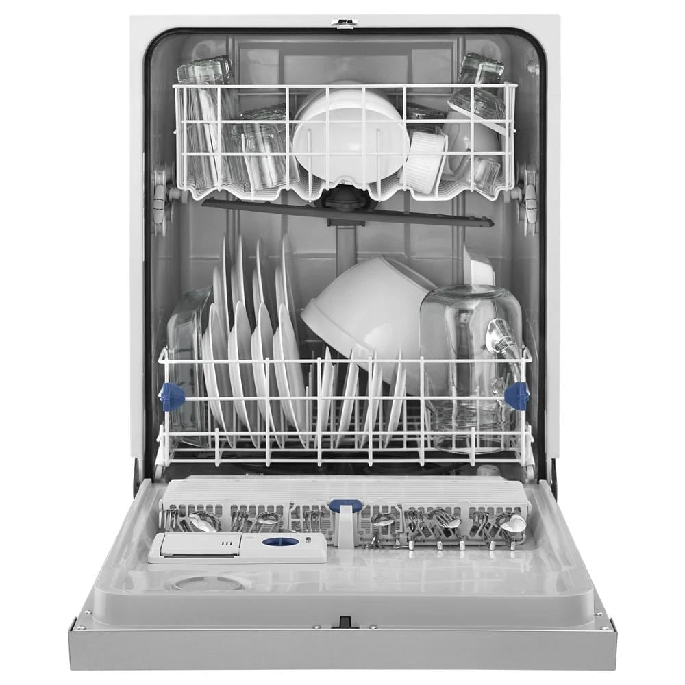 Whirlpool ENERGY STAR® certified dishwasher with 1-Hour Wash cycle - Monochromatic Stainless Steel (WDF520PADM)